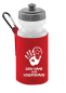Preview: Handball Trinkflasche rot
