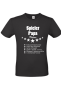 Preview: Set Shirt Spielerpapa schwarz + Tasse