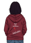 Preview: Handballhoodie mit schwarz pinken Aufdruck
