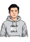 Preview: Handball Hoodie Victory hellgrau