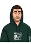 Preview: Handball Hoodie Victory dunkelgrün
