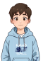Preview: Handball Hoodie Victory hellblau