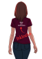 Preview: Handballshirt in pink mit weißem Motiv