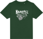 Preview: Handballshirt in schwarz mit neongrünem Motiv