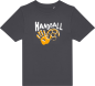 Preview: Handballshirt in schwarz mit neongrünem Motiv
