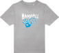 Preview: Handballshirt in schwarz mit neongrünem Motiv