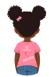 Preview: Handballshirt in pink mit weißem Motiv