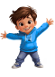 Preview: Handball Hoodie Play it Kids türkis