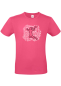 Preview: T-Shirt Handball Words Woman pink