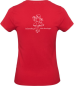 Preview: Kinderchor T-Shirt Damen rot