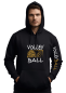 Preview: Volleyball Hoodie Victory schwarz