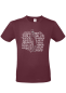 Preview: T-Shirt Volleyball Words Men burgund