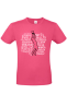 Preview: T-Shirt Volleyball Words Men pink