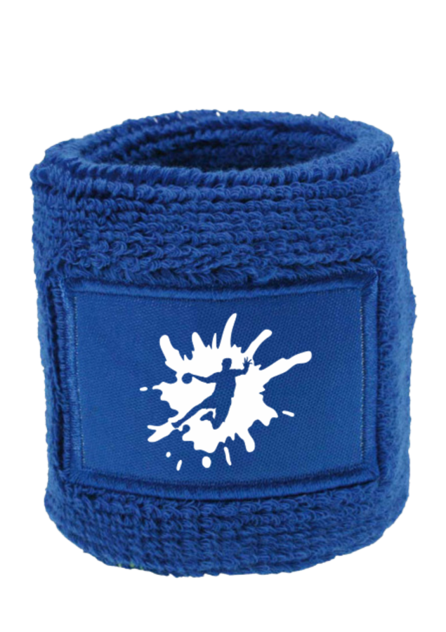 Handball Schweißband Splash royal
