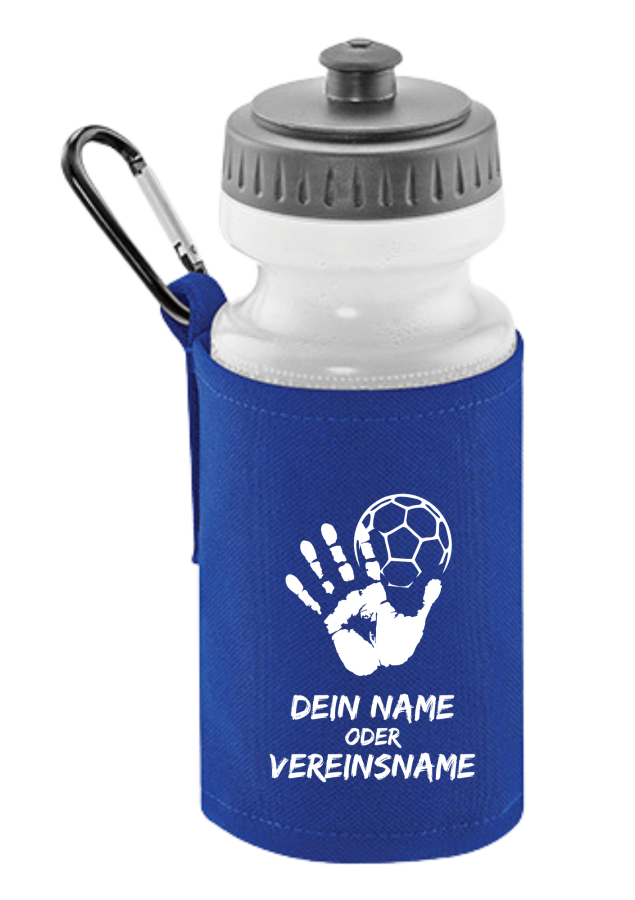 Handball Trinkflasche royal
