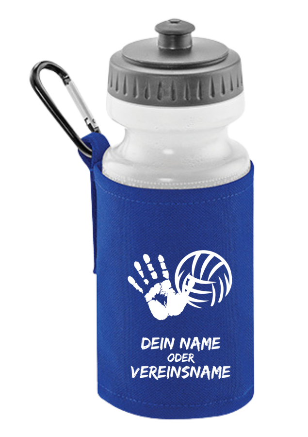 Volleyball Trinkflasche royal