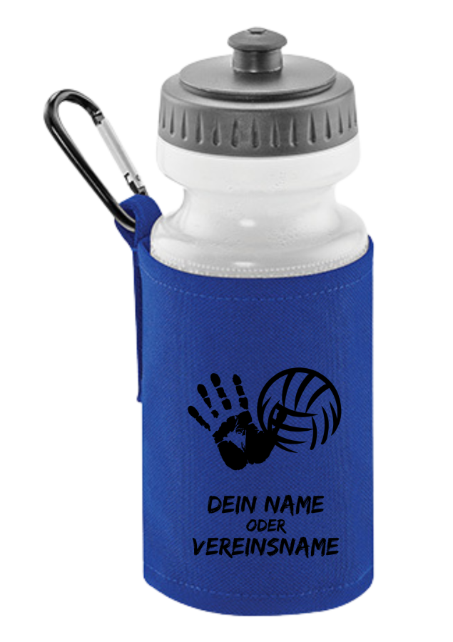Preview: Volleyball Trinkflasche royal