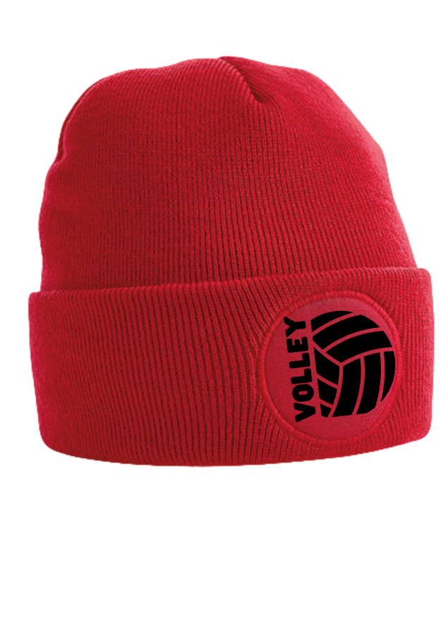 Preview: Volleyball Beanie rot