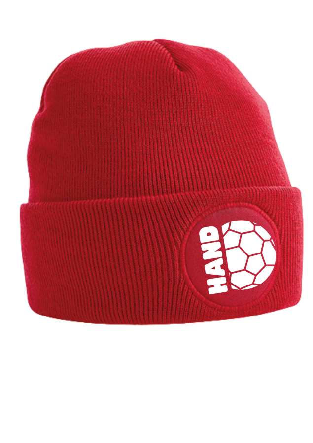 Handball Beanie rot