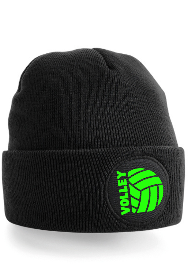 Preview: Volleyball Beanie schwarz