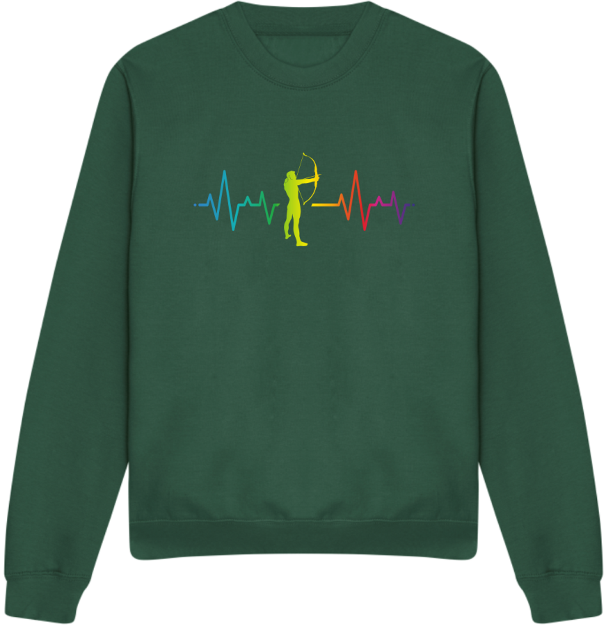 Bogensport Sweater bottle green
