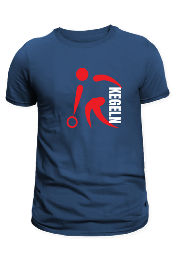 T- Shirt Kegeln/Bowling Motiv 2
