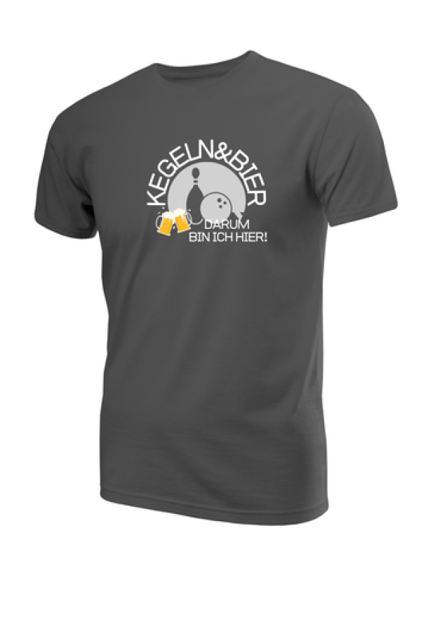 T- Shirt Kegeln/Bowling Motiv 3