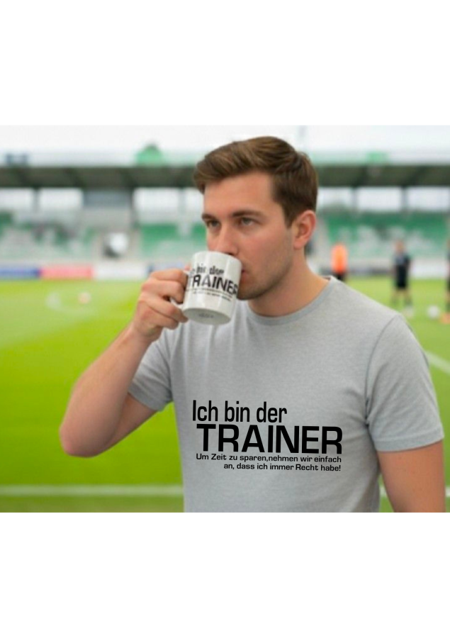 Handballshirt in schwarz mit neongrünem Motiv