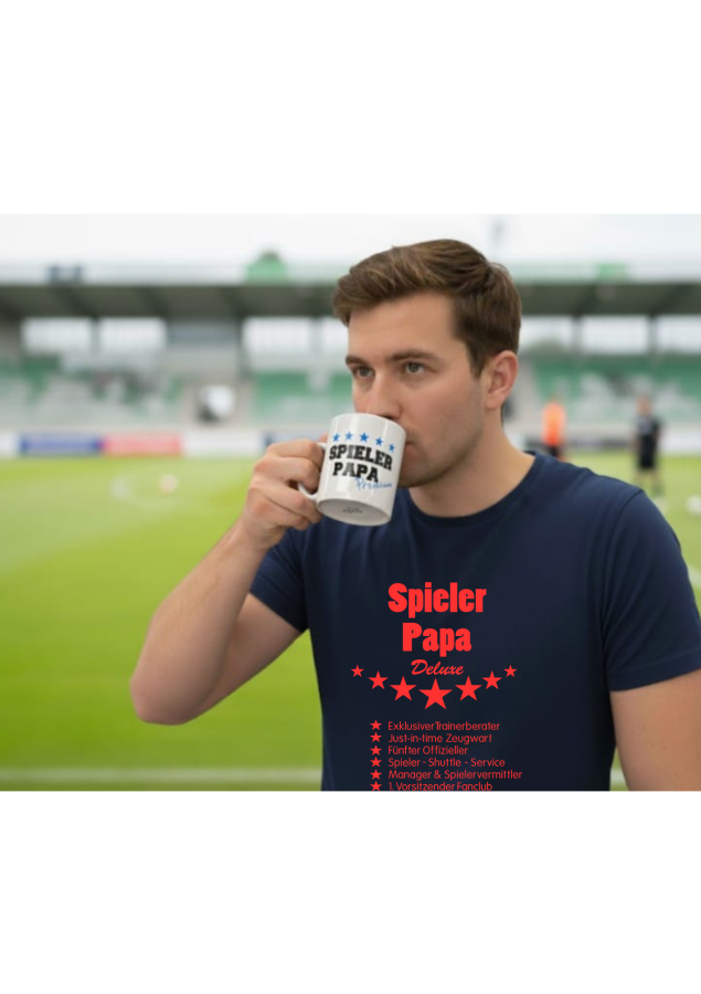 Handballshirt in schwarz mit neongrünem Motiv