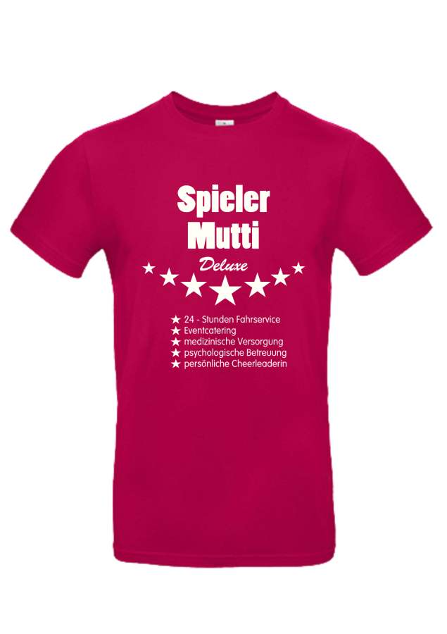 Preview: Set Shirt Spielermutti pink + Tasse