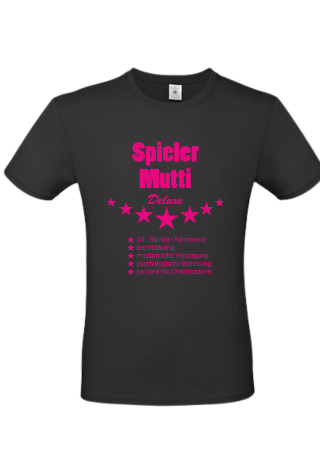 Preview: Shirt Spielermutti schwarz