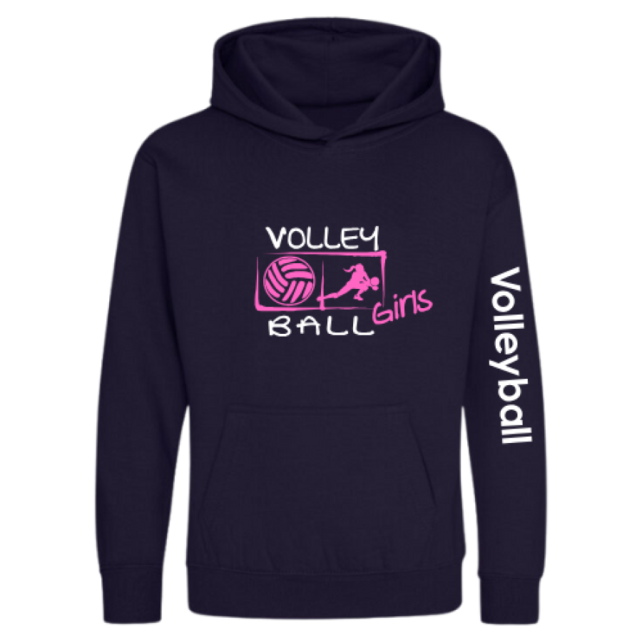 Ferdinandshof Volleyball Hoodie Girls marine