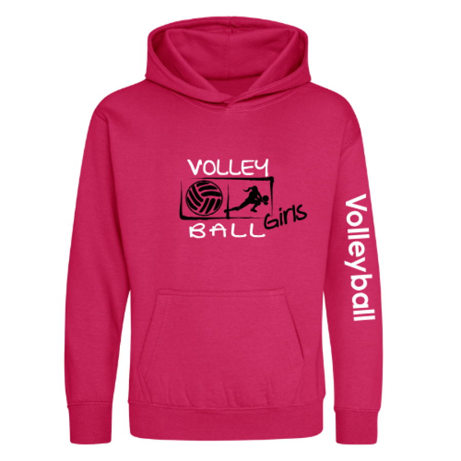 Ferdinandshof Volleyball Hoodie Girls pink
