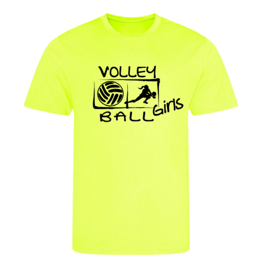 Ferdinandshof T-Shirt Girls neongelb