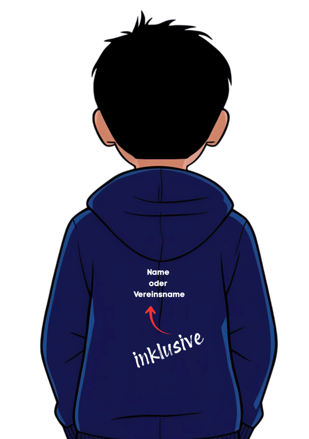 Handball Hoodie Boys marine