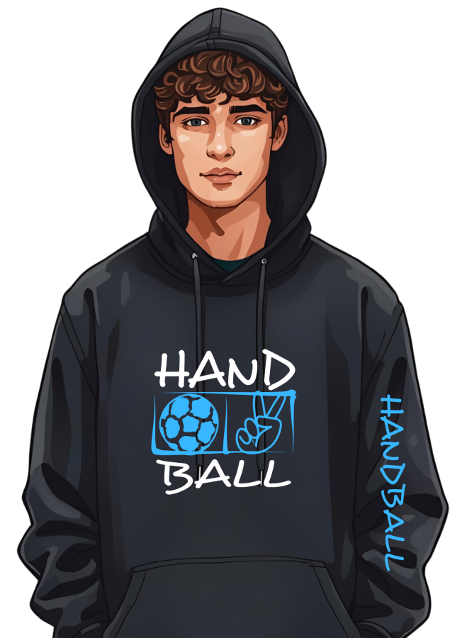 Handball Hoodie Victory schwarz