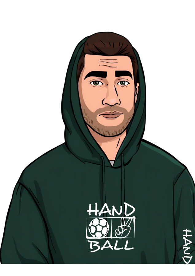 Handball Hoodie Victory dunkelgrün