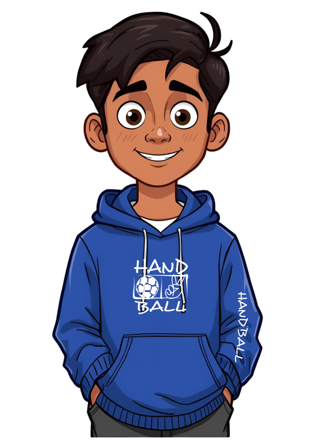 Handball Hoodie Victory royalblau