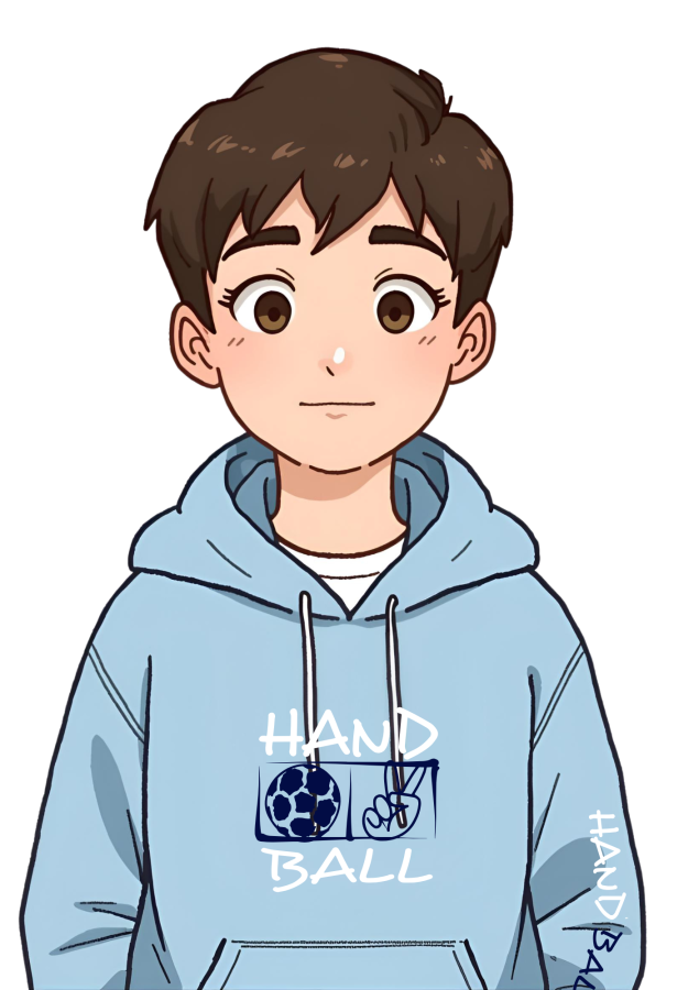 Handball Hoodie Victory hellblau