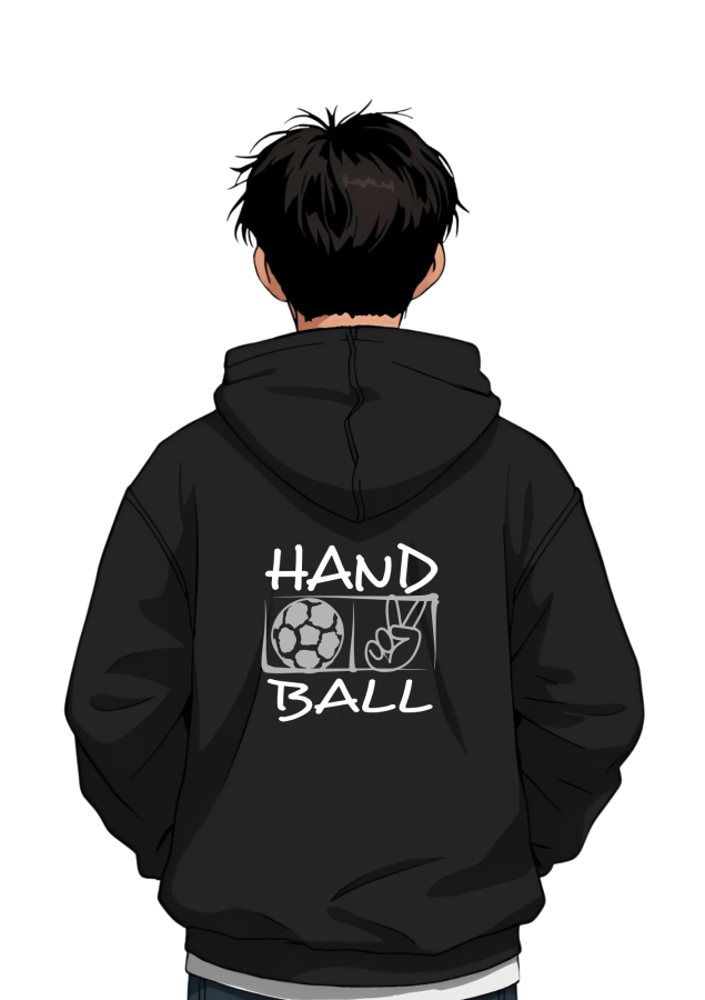 Handballjacke Victory schwarz