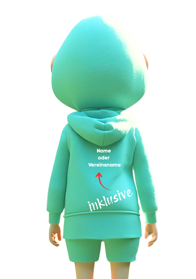 Handballshirt in pink mit weißem Motiv