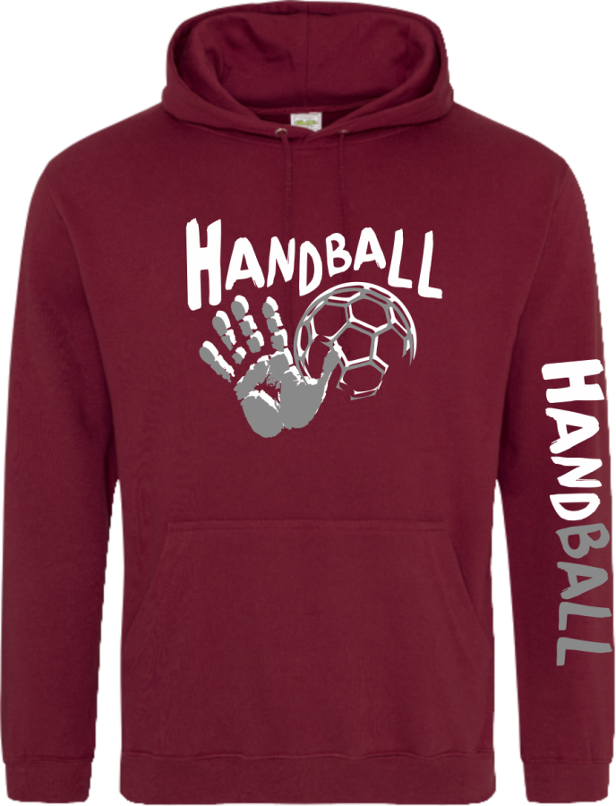 Handball Hoodie Match 1 burgund