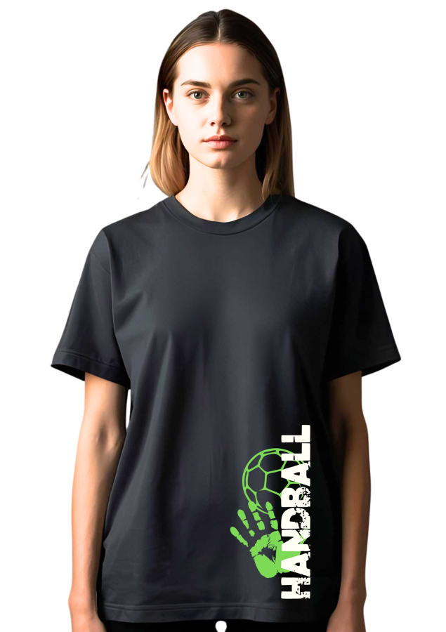 T-Shirt Handball Match 2 dunkelgrau