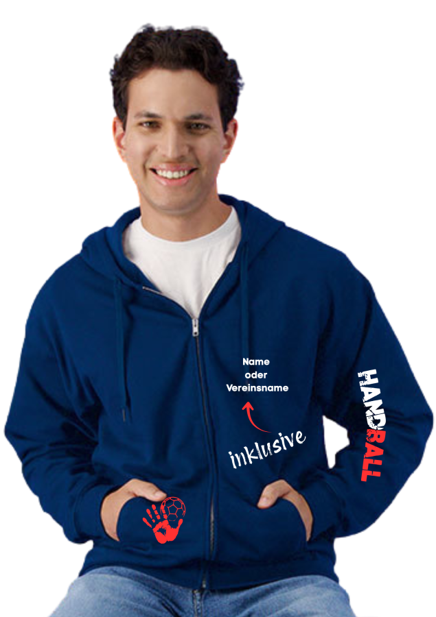 Handballjacke Match 2 marine