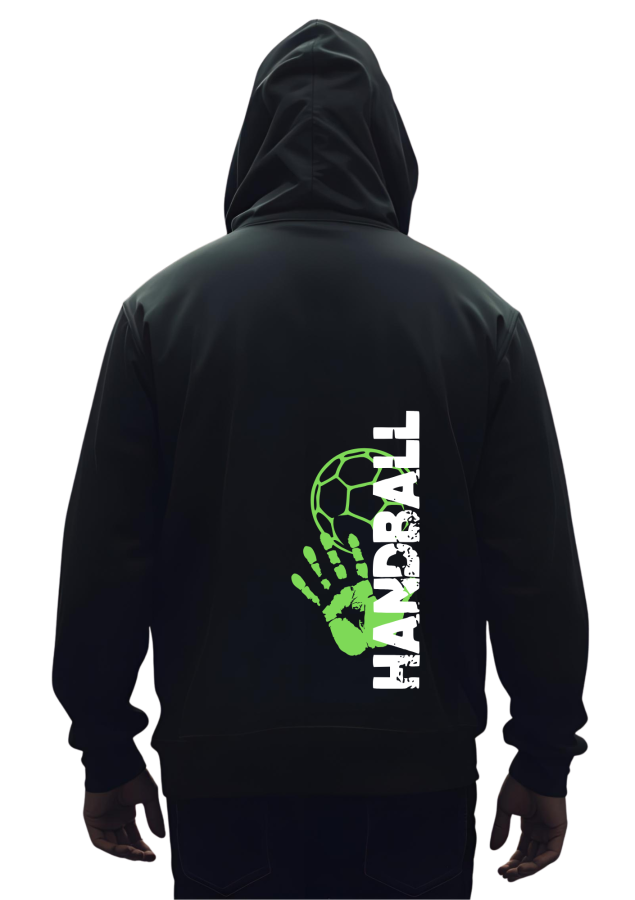 Handballjacke Match 2 schwarz