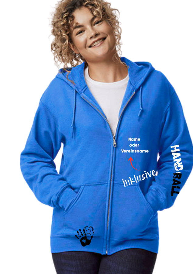 Preview: Handballjacke Match 2 türkis