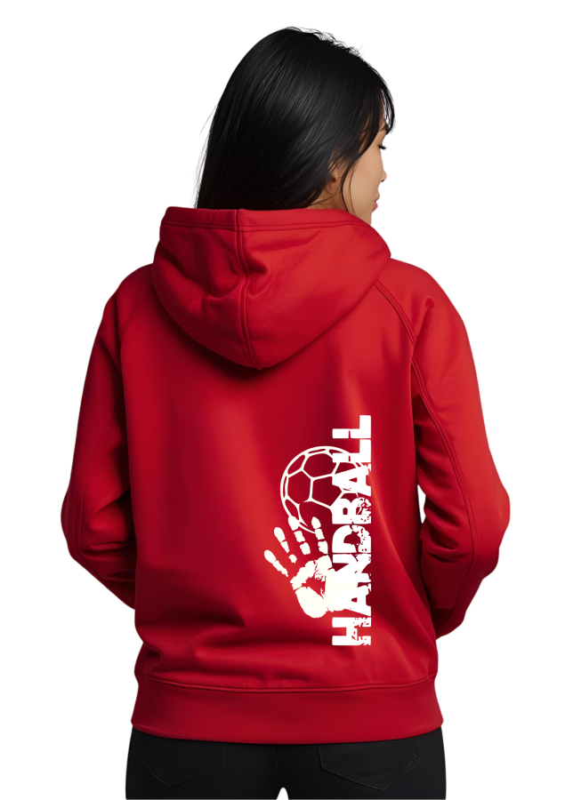 Handballjacke Match 2 rot