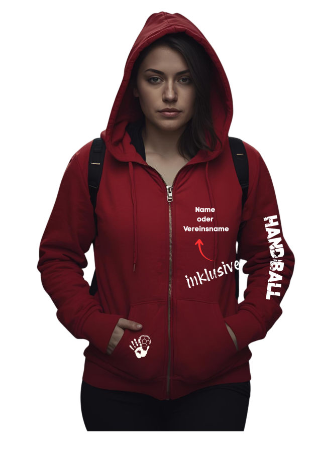 Preview: Handballjacke Match 2 rot