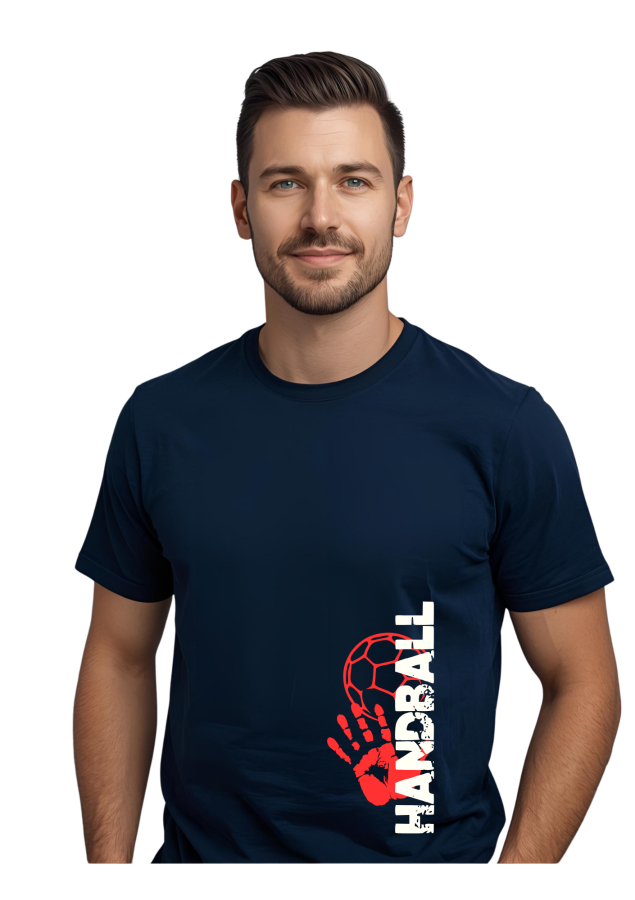 T-Shirt Handball Match 2 marine