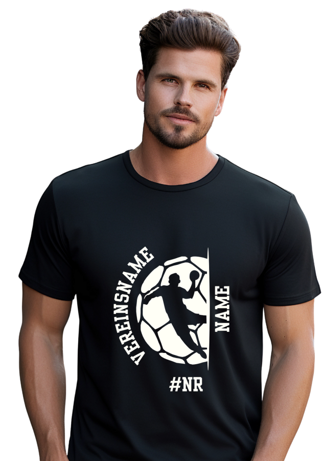 Handball T-Shirt "Mein Team" Motiv Spieler